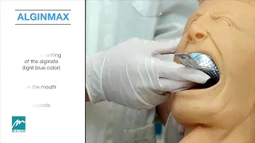 Слепочная масса альгинатная Alginmax, с хроматической индикацией фаз, вкус ваниль-мята